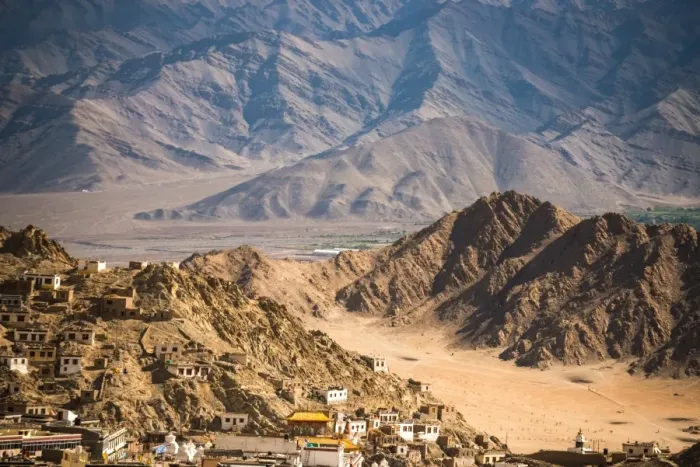 Framed Print : Leh city