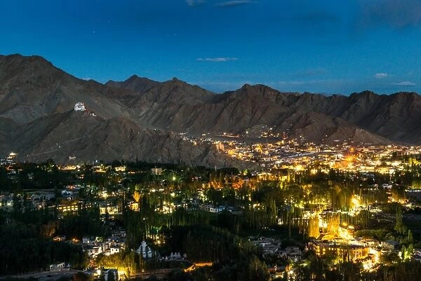 Leh ladkh. It was the capital of the Himalayan kingdom of Ladakh