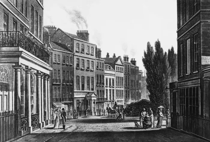 Framed Print : Leicester Place Framed Print : Leicester Place