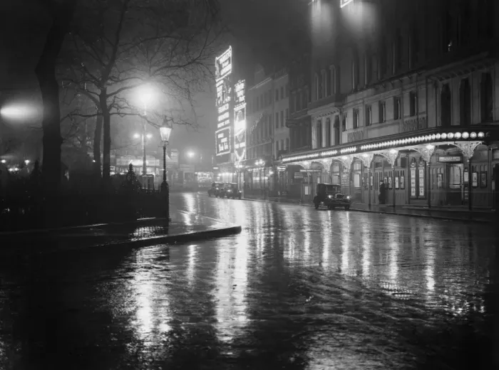 Framed Print : Leicester Square Framed Print : Leicester Square