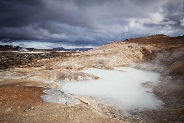 Leirhnjukur, Krafla caldera, Myvatn, North Iceland, Iceland, Europe