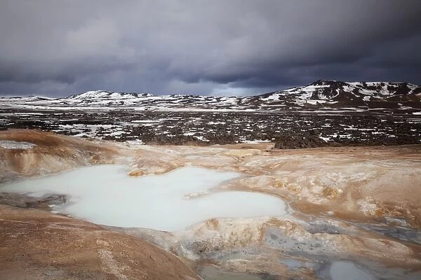 Leirhnjukur, Krafla caldera, Myvatn, North Iceland, Iceland, Europe