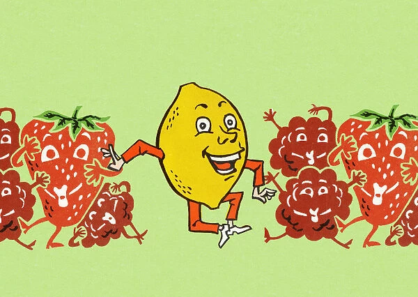 Lemon Dancing With Other Fruit
