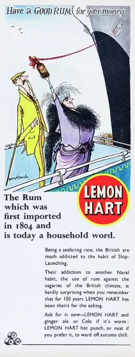 Framed Print : Lemon Hart Rum Framed Print : Lemon Hart Rum