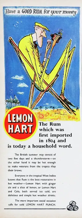 Framed Print : Lemon Hart Rum Framed Print : Lemon Hart Rum
