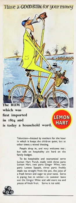 Framed Print : Lemon Hart Rum Framed Print : Lemon Hart Rum