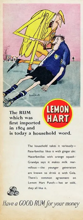 Framed Print : Lemon Hart Rum Framed Print : Lemon Hart Rum