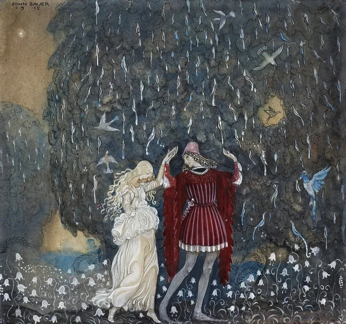 Framed Print : Lena Dances With The Knight. Among Gnomes And Trolls Framed Print : Lena Dances With The Knight. Among Gnomes And Trolls