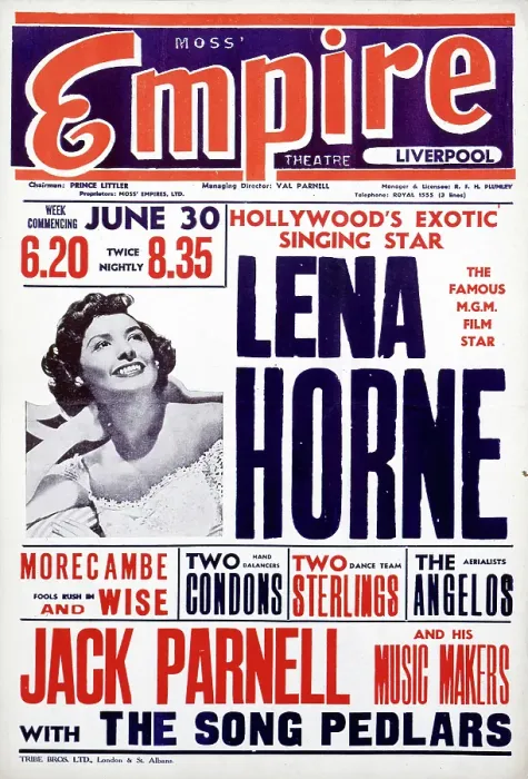 Framed Print : Lena Horne Live