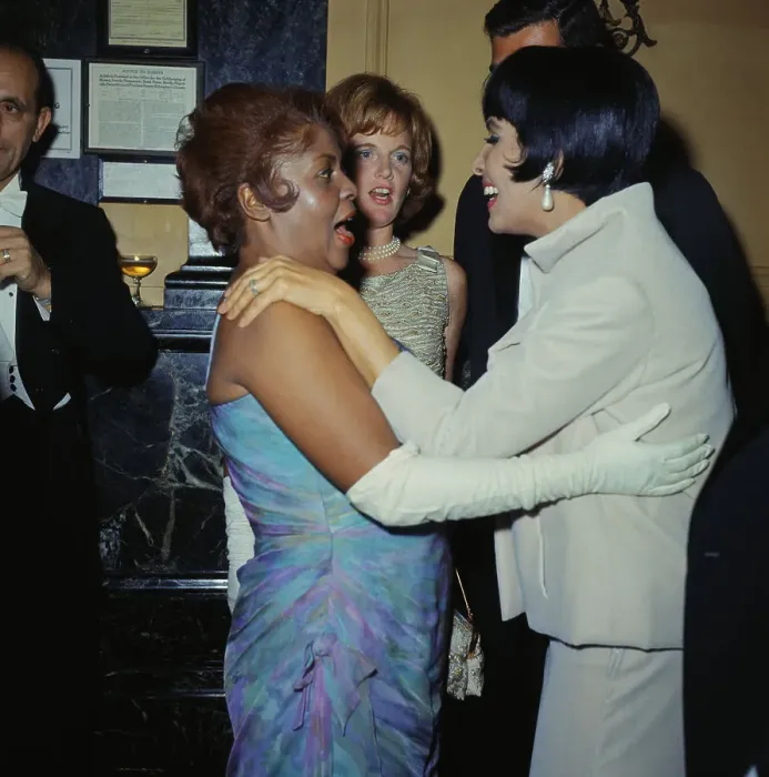 Framed Print : Lena Horne and Lucille Armstrong Embracing Framed Print : Lena Horne and Lucille Armstrong Embracing