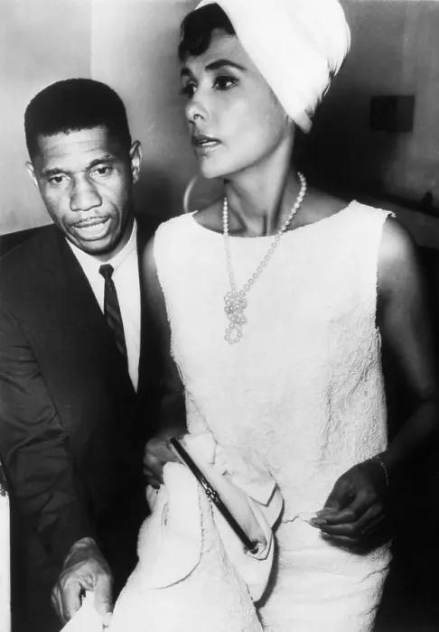 Framed Print : Lena Horne and Medgar Evers Framed Print : Lena Horne and Medgar Evers