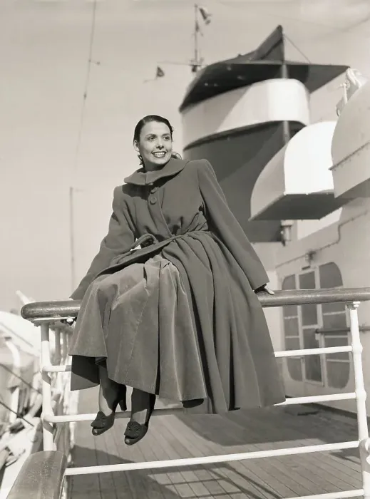 Framed Print : Lena Horne Returning to New York by Ship Framed Print : Lena Horne Returning to New York by Ship