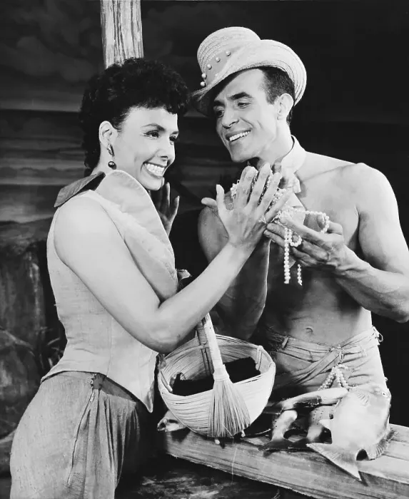 Framed Print : Lena Horne and Ricardo Montalban Framed Print : Lena Horne and Ricardo Montalban