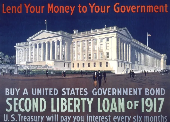 Framed Print : Lend your money to your government Framed Print : Lend your money to your government