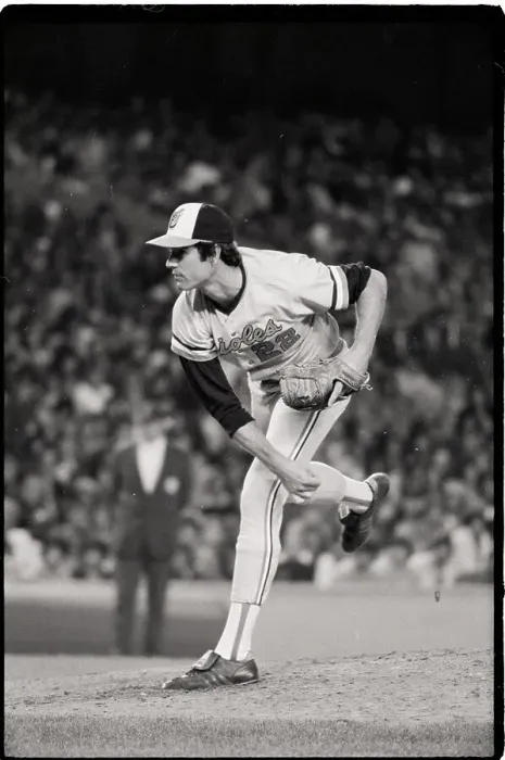 Framed Print : Full Length Action Photo Of Jim Palmer Framed Print : Full Length Action Photo Of Jim Palmer