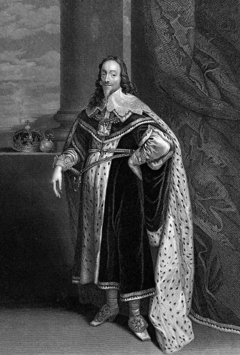 Framed Print : Full Length Illustration Of Charles I Framed Print : Full Length Illustration Of Charles I