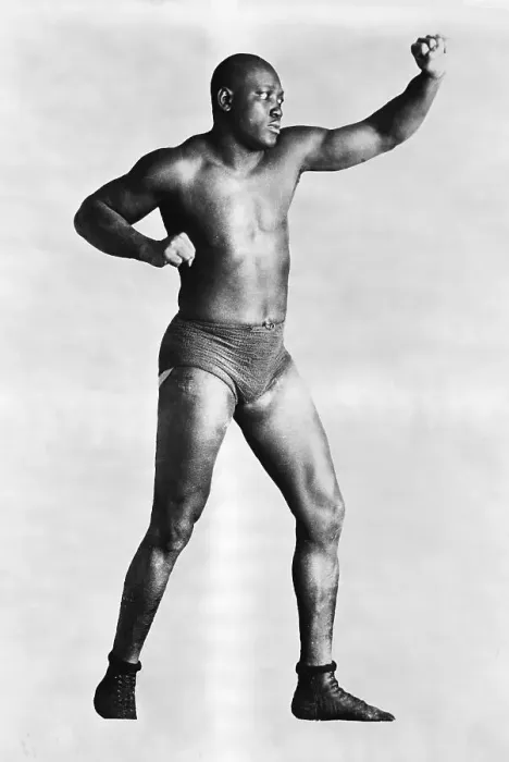Framed Print : Full Length Photo Of Jack Johnson Framed Print : Full Length Photo Of Jack Johnson