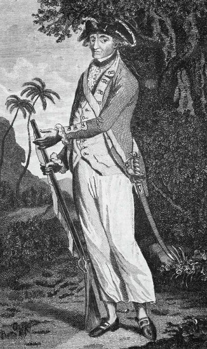 Framed Print : Full Length Portrait of Captain James Cook Framed Print : Full Length Portrait of Captain James Cook