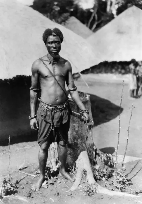 Framed Print : Full Length Yoko Man In Village Framed Print : Full Length Yoko Man In Village