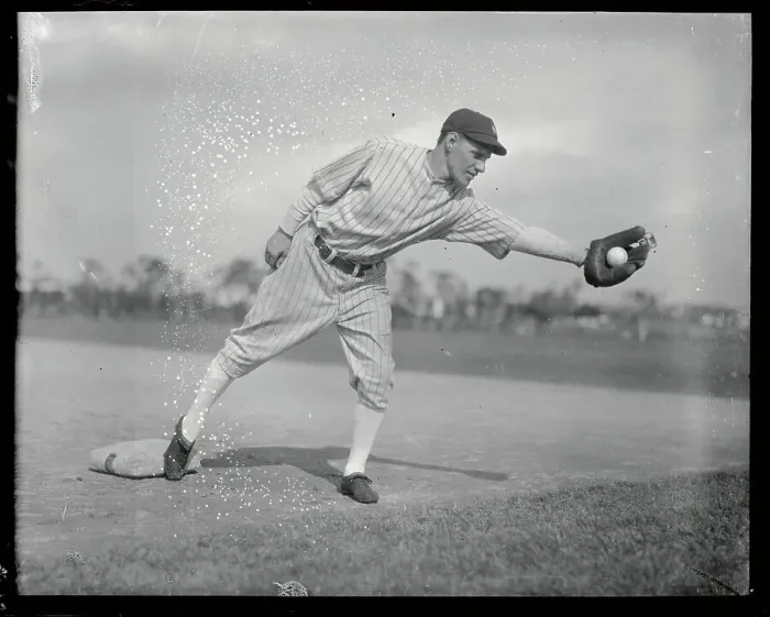 Framed Print : Leo Durocher Catching Baseball Framed Print : Leo Durocher Catching Baseball