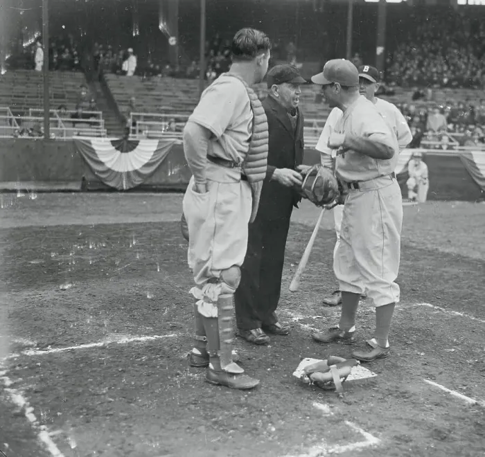 Framed Print : Leo Durocher, Bill Klem, and Babe Phelps Framed Print : Leo Durocher, Bill Klem, and Babe Phelps