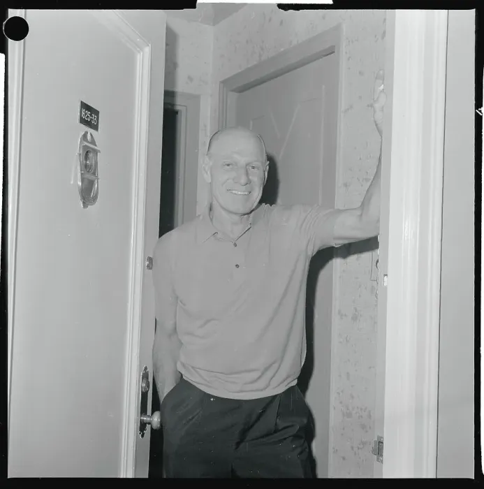 Framed Print : Leo Durocher Posing for Camera