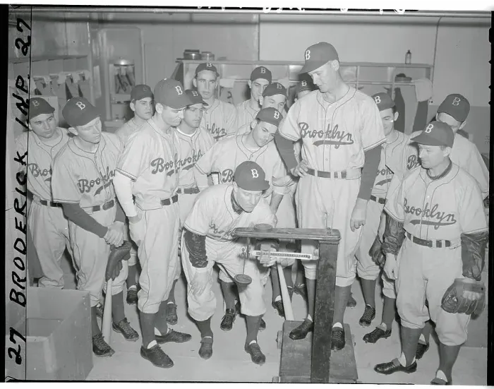 Framed Print : Leo Durocher Weighing In Curt Davis Framed Print : Leo Durocher Weighing In Curt Davis