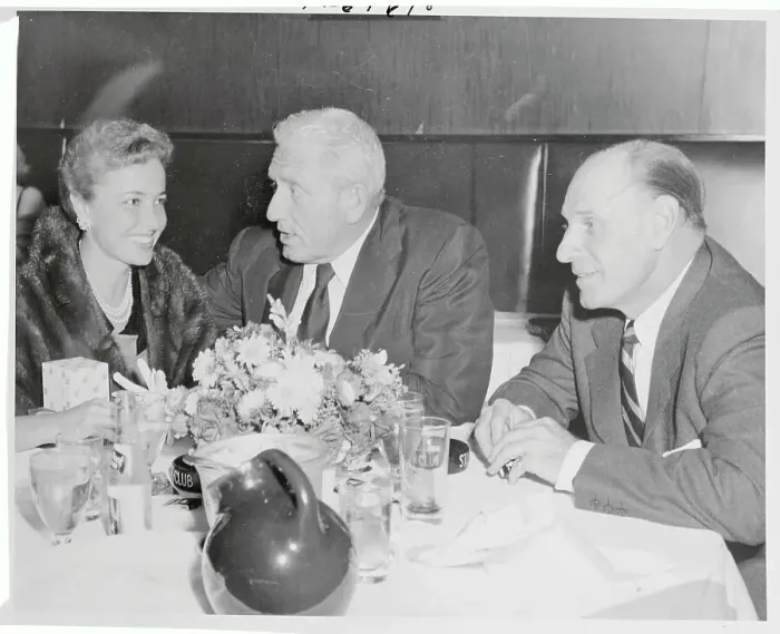 Framed Print : Leo Durocher and His Wife Framed Print : Leo Durocher and His Wife