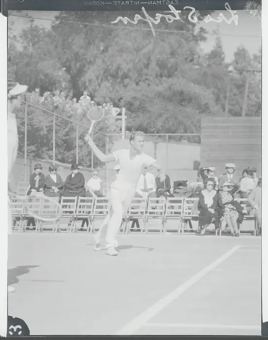 Framed Print : Leo Stoefen in Tennis Action Framed Print : Leo Stoefen in Tennis Action