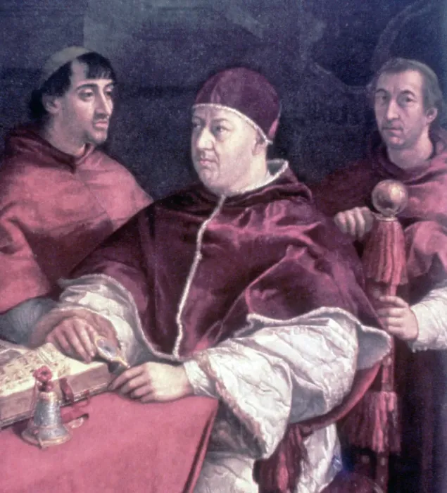 Framed Print : Detail of Leo X and the Cardinals by Raphael Framed Print : Detail of Leo X and the Cardinals by Raphael