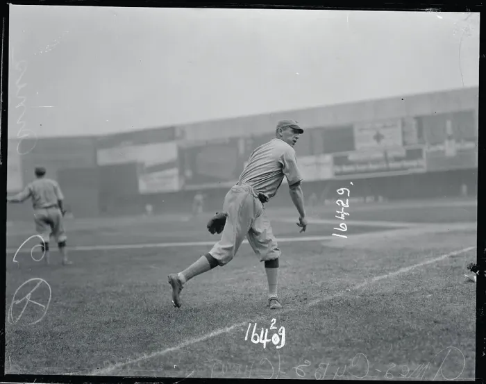 Framed Print : Leon Ames in Baseball Action Framed Print : Leon Ames in Baseball Action