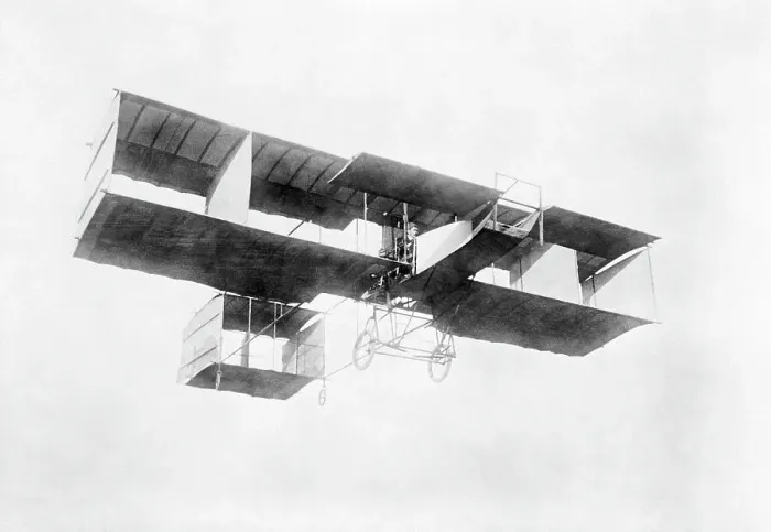 Framed Print : Leon Delagrange Airplane Breaks World Record Framed Print : Leon Delagrange Airplane Breaks World Record