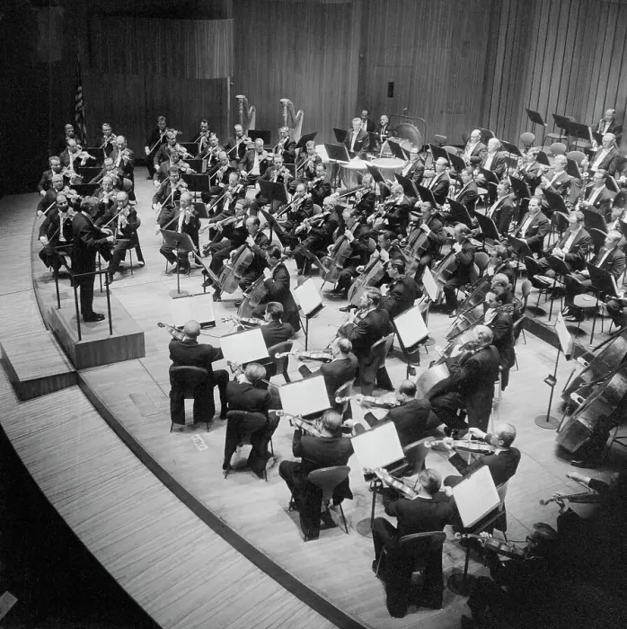 Framed Print : Leonard Bernstein Conducting Framed Print : Leonard Bernstein Conducting