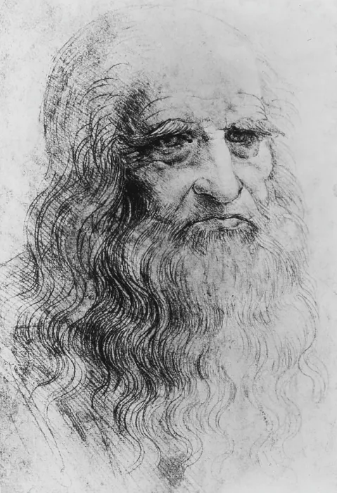 Framed Print : Leonardo Da Vinci Self Portrait Framed Print : Leonardo Da Vinci Self Portrait