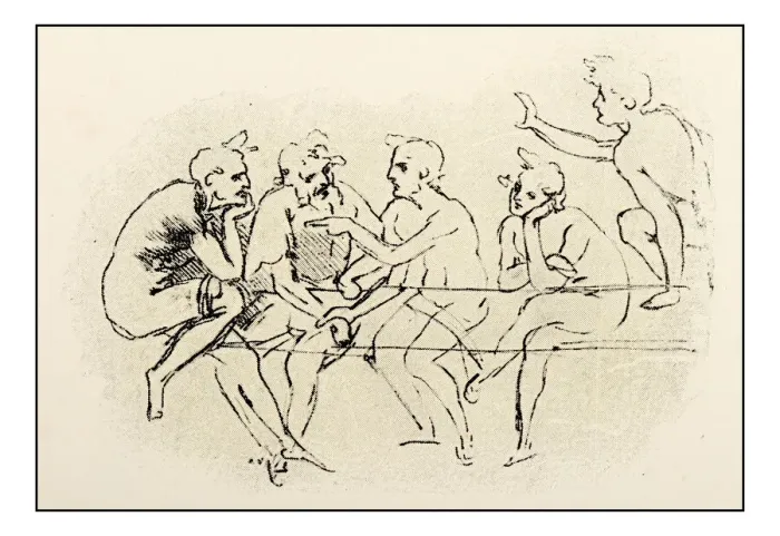 Framed Print : Leonardos sketches and drawings: The last supper Framed Print : Leonardos sketches and drawings: The last supper