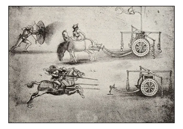 Framed Print : Leonardos sketches and drawings: tank concept Framed Print : Leonardos sketches and drawings: tank concept