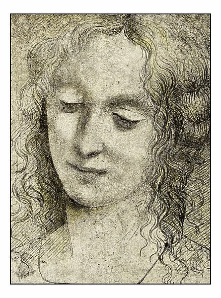 Leonardo's sketches and drawings: Virgin of Virgin of the Rocks