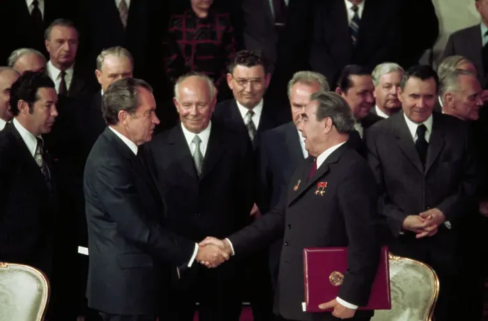 Framed Print : Leonid Brezhnev and Richard Nixon Framed Print : Leonid Brezhnev and Richard Nixon