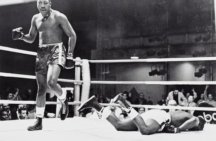 Framed Print : Leotis Martin Knocks Out Sonny Liston Framed Print : Leotis Martin Knocks Out Sonny Liston