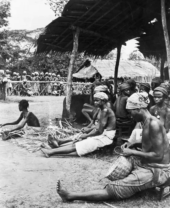 Framed Print : Leper Colony in Africa Framed Print : Leper Colony in Africa