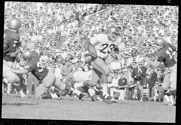 Framed Print : Leroy Keyes Gaining Yards in Football Game Framed Print : Leroy Keyes Gaining Yards in Football Game