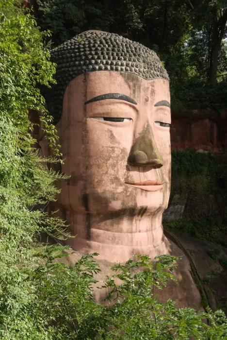 Framed Print : The Leshan Giant Buddha Statue Framed Print : The Leshan Giant Buddha Statue