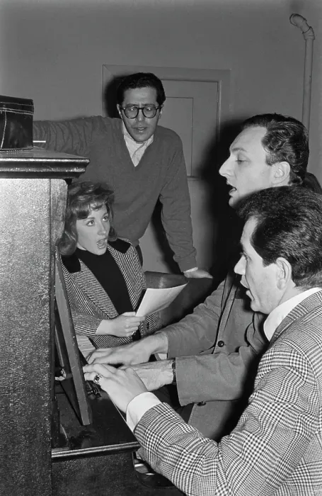 Framed Print : Lesley Gore & Trini Lopez Framed Print : Lesley Gore & Trini Lopez