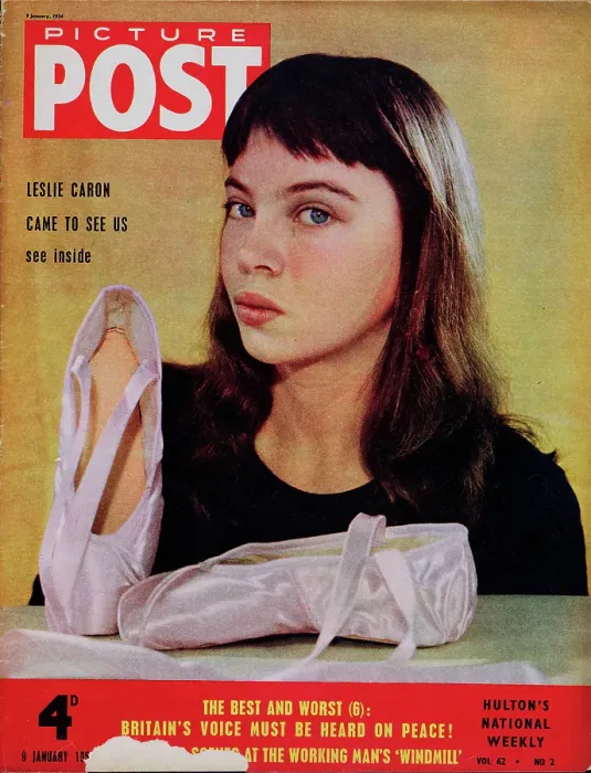 Framed Print : Leslie Caron