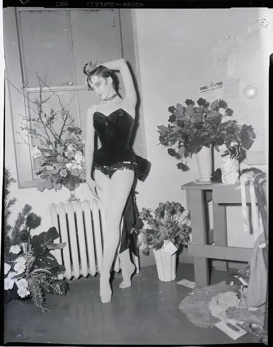 Framed Print : Leslie Caron In Dressing Room Framed Print : Leslie Caron In Dressing Room