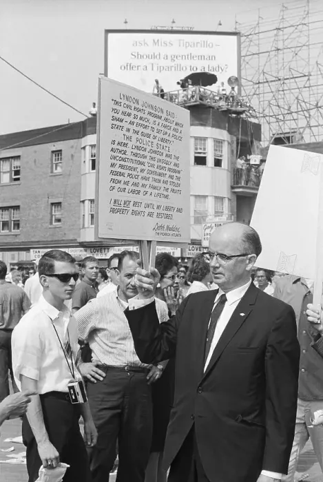 Framed Print : Lester Mattox W / Anti-Civil Rights Sign Framed Print : Lester Mattox W / Anti-Civil Rights Sign