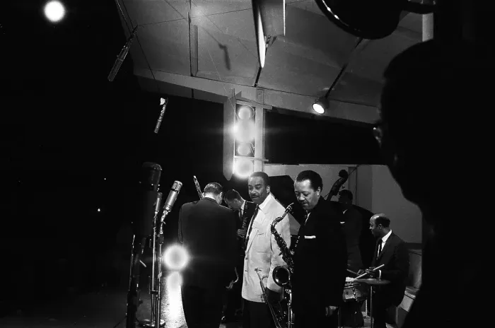 Framed Print : Lester Young At The Newport Jazz Festival Framed Print : Lester Young At The Newport Jazz Festival