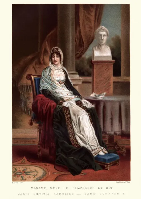 Framed Print : Letizia Ramolin, mother of Napoleon Bonaparte Framed Print : Letizia Ramolin, mother of Napoleon Bonaparte