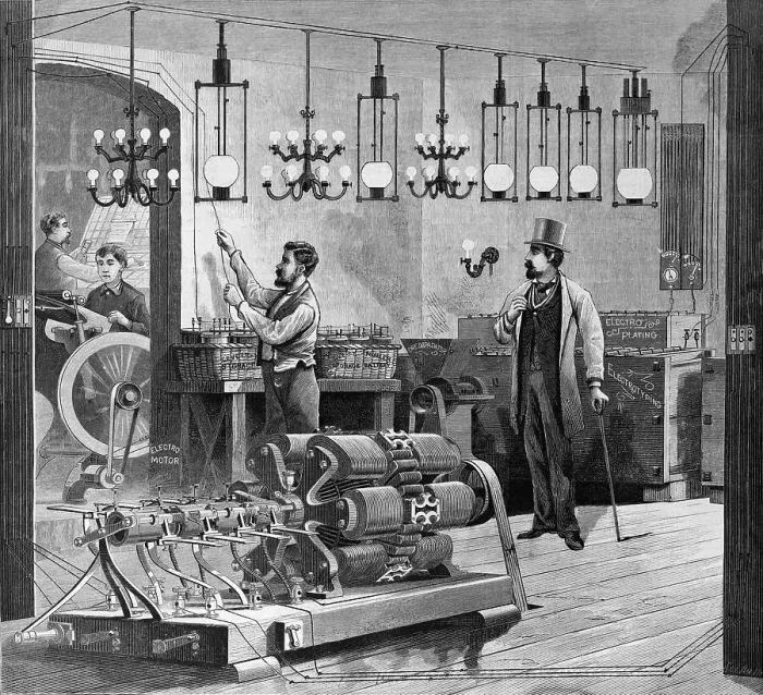 Framed Print : Levett Muller Elctric System Woodcut 188 Framed Print : Levett Muller Elctric System Woodcut 188