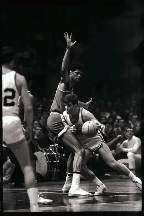 Framed Print : Lew Alcindor in Basketball Action Framed Print : Lew Alcindor in Basketball Action